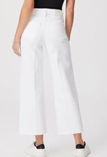 Paige Anessa Raw Hem Crisp White