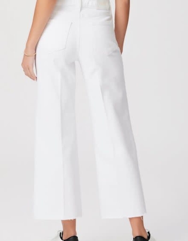 Paige Anessa Raw Hem Crisp White