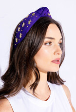 Purple Geaux Tigers Embellished Headband