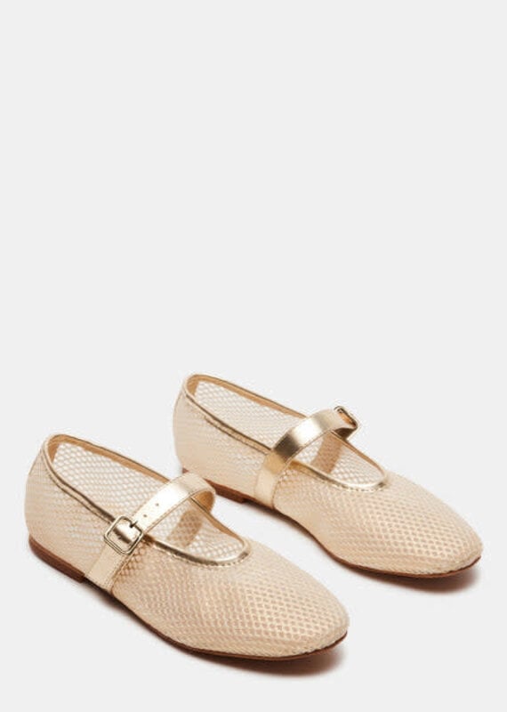 Steve Madden Dreaming Flat Gold Multi