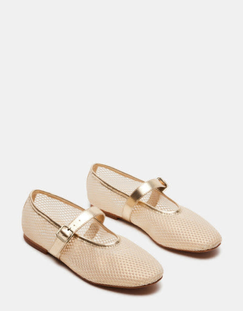 Steve Madden Dreaming Flat Gold Multi