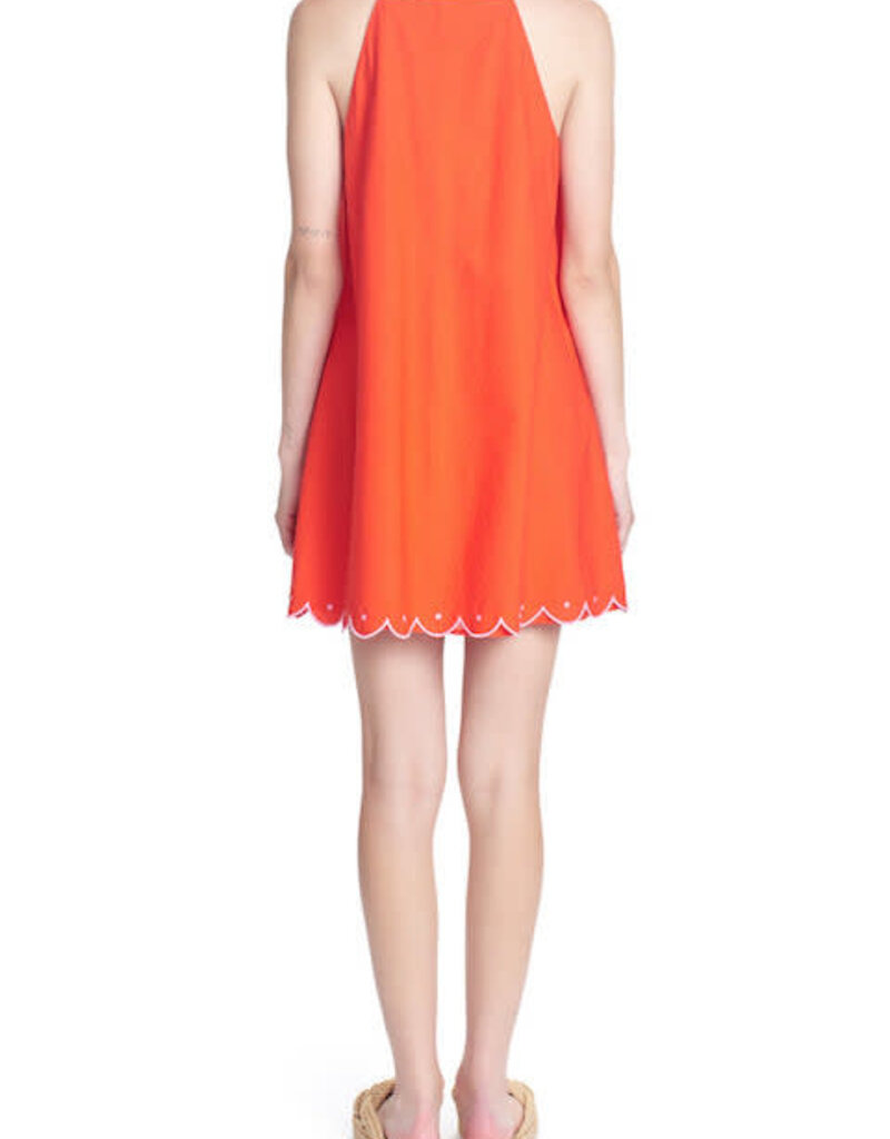 The Harper Dress Embroidered Cherry