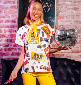 Queen of Sparkles White Queen of Candy Tee