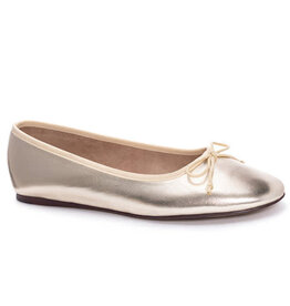 Chinese Laundry Audrey Metallic Ballet Flat Gold