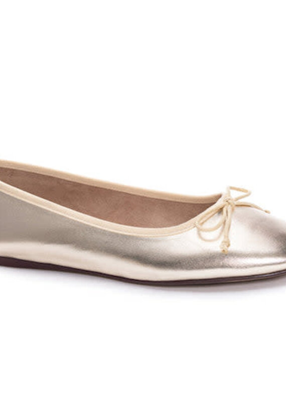 Chinese Laundry Audrey Metallic Ballet Flat Gold