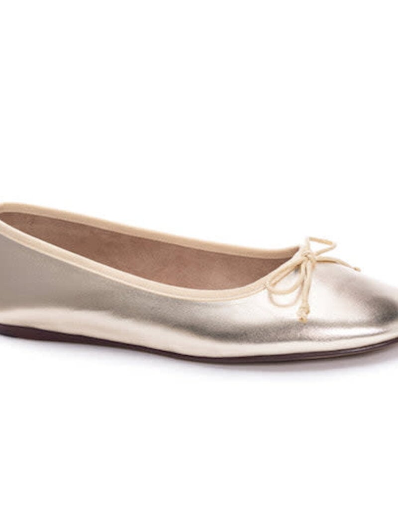 Chinese Laundry Audrey Metallic Ballet Flat Gold