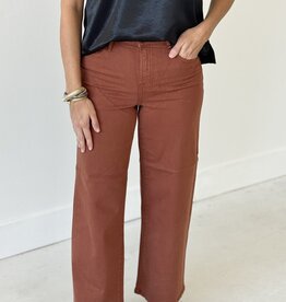 Hidden Nori Wide Leg  Rust