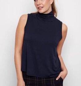Kali Jersey Sleeveless Tank Navy