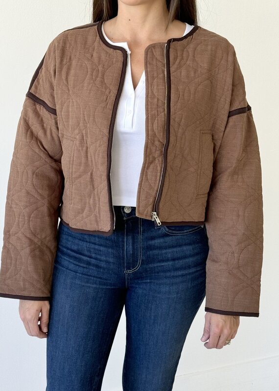 Cocoa Weather Quilted Jacket
