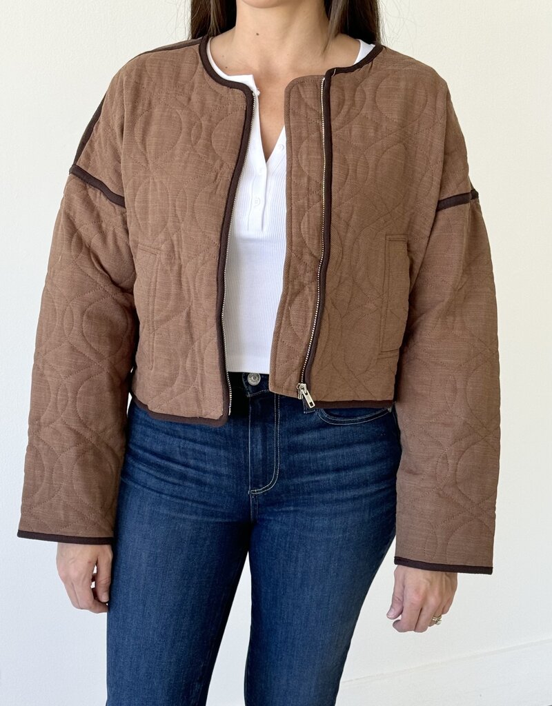 Cocoa Weather Quilted Jacket