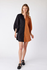 Crosby by Mollie Burch Liv Dress Panther Black/Inca Gold