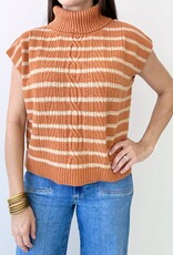 Feeling Fallish Stripe Vest