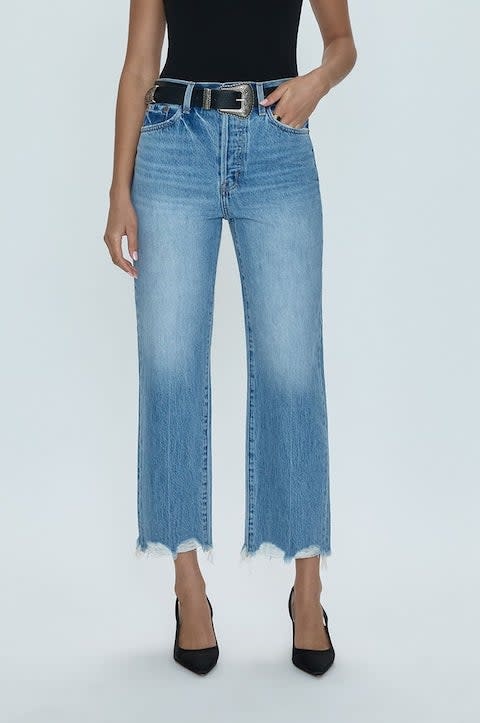 CASSIE SUPER HIGH RISE STRAIGHT- SERPENTINE VIN.