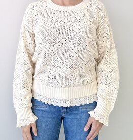 Another Love Torrance Sweater Vintage Cream