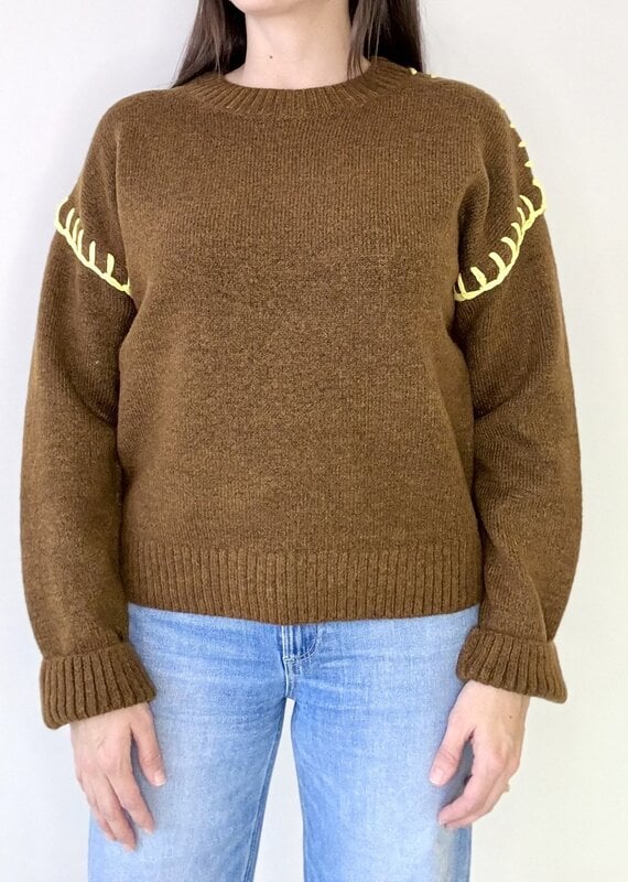 Top Stitch Sweater