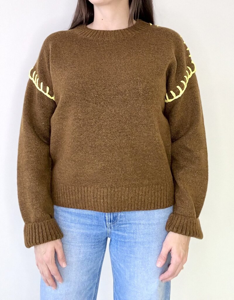 Top Stitch Sweater