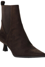Chinese Laundry Novva Suedette Kitten Heel Boot Brown