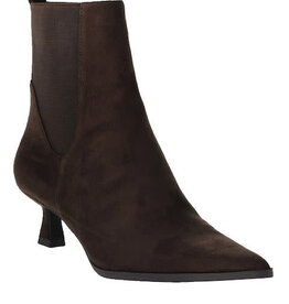 Chinese Laundry Novva Suedette Kitten Heel Boot Brown