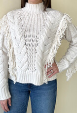 Crafted Fringe Sweater