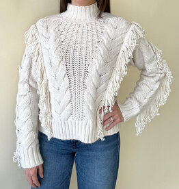 Crafted Fringe Sweater