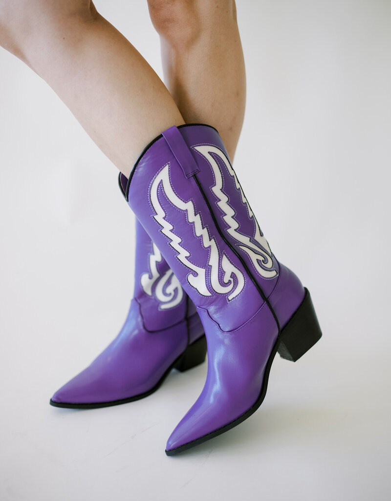 Billini Norva Violet/Ivory Boot