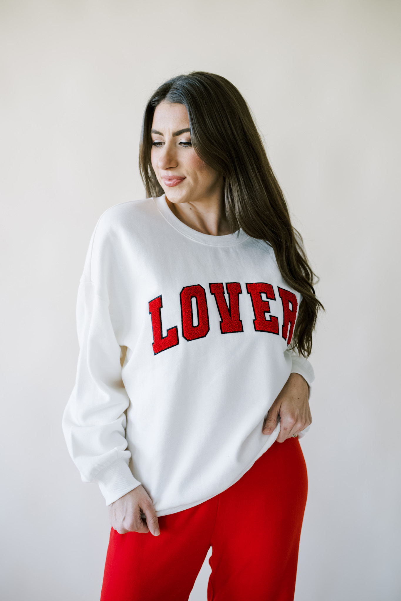 Oversized Lover Sweatshirt - Southern Accents Boutique
