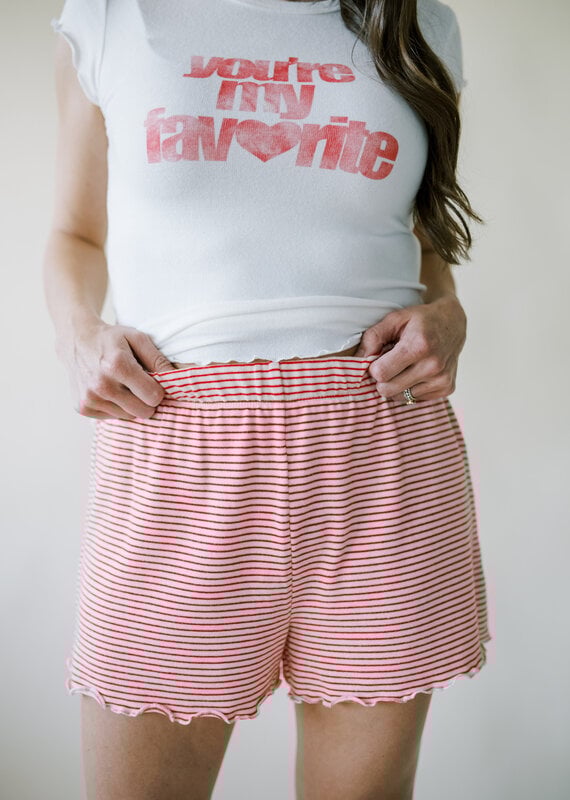 Z Supply Emma Stripe Short Rendezvous