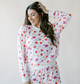 Z Supply Valentine LS Top Vanilla Ice