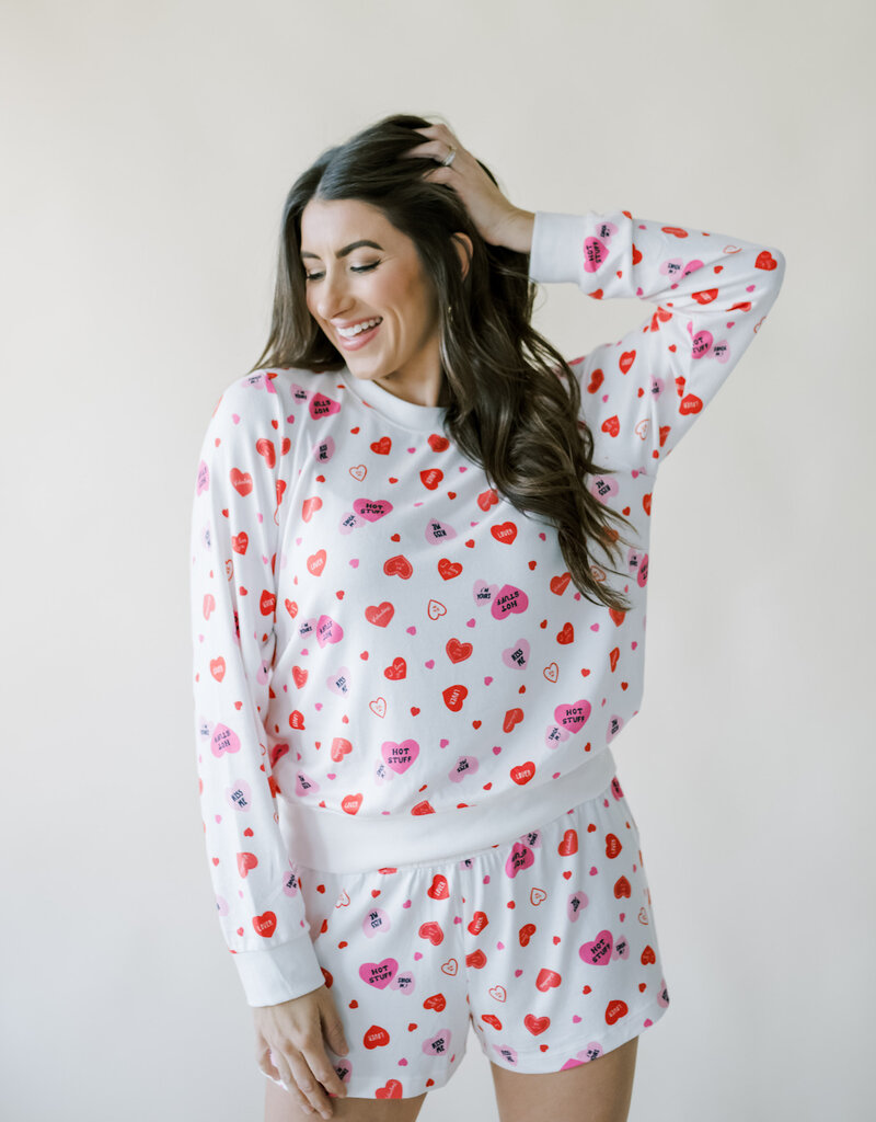 Z Supply Valentine LS Top Vanilla Ice