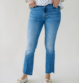 Mother Insider Crop Step Fray Out of the Blue