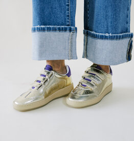Vintage Havana Ease Sneaker Gold/Purple