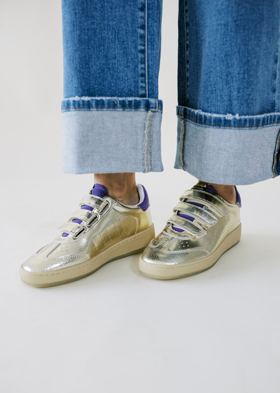 Vintage Havana Ease Sneaker Gold/Purple
