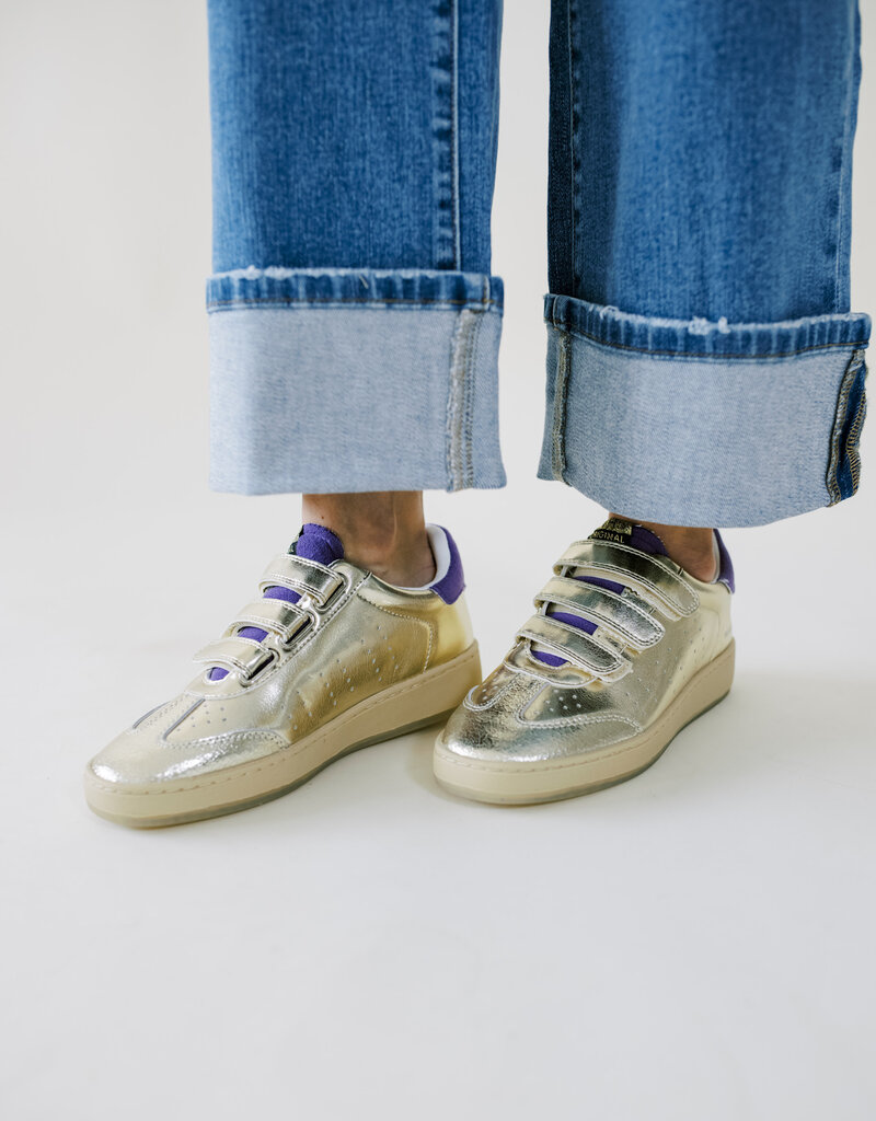 Vintage Havana Ease Sneaker Gold/Purple