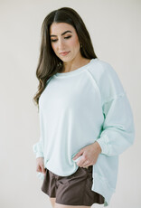 Free People One To Beat Pullover Pistachio