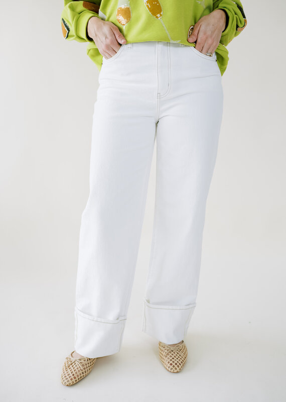 Daze Eastside Loose Cuff Vanilla