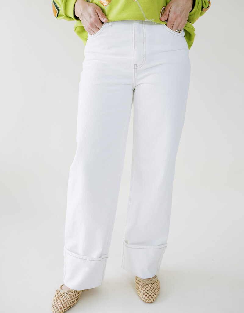 Daze Eastside Loose Cuff Vanilla