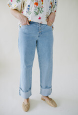 Sanctuary Luna Cuffed Denim Blue Moonlight