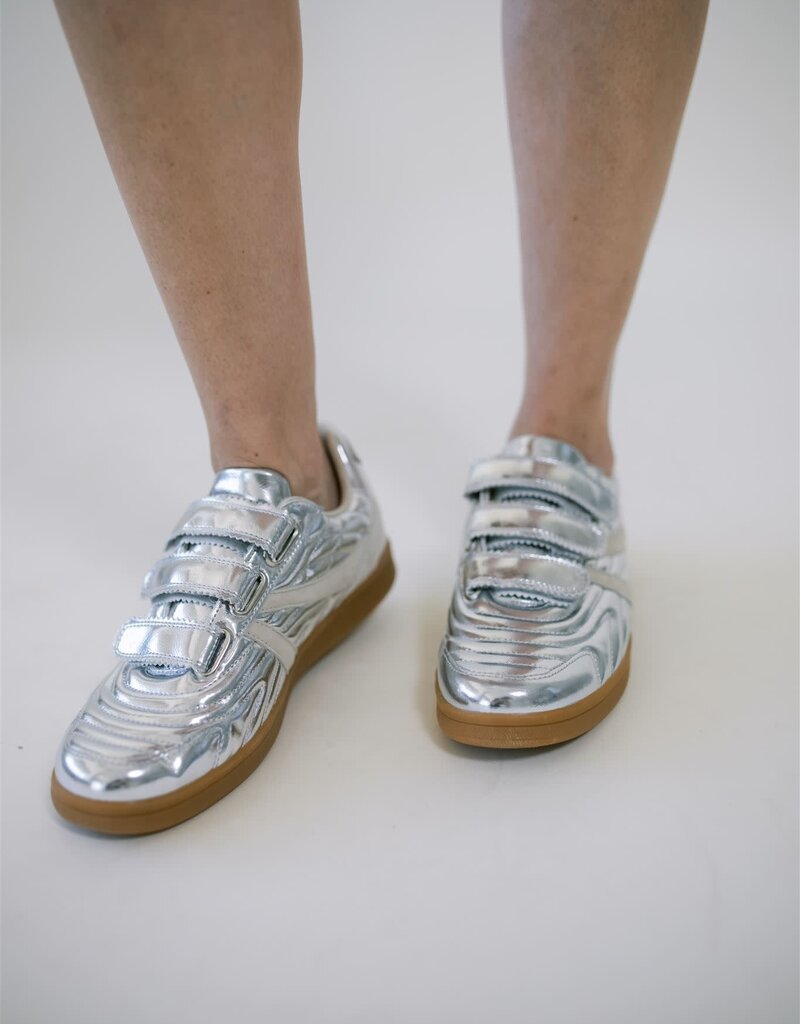 Steve Madden Macer Silver Sneaker