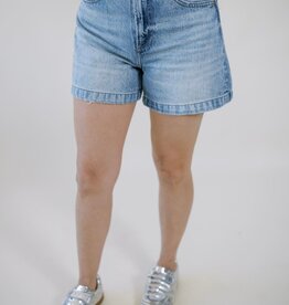 Pistola Saige High Rise A-Line Short French Riviera