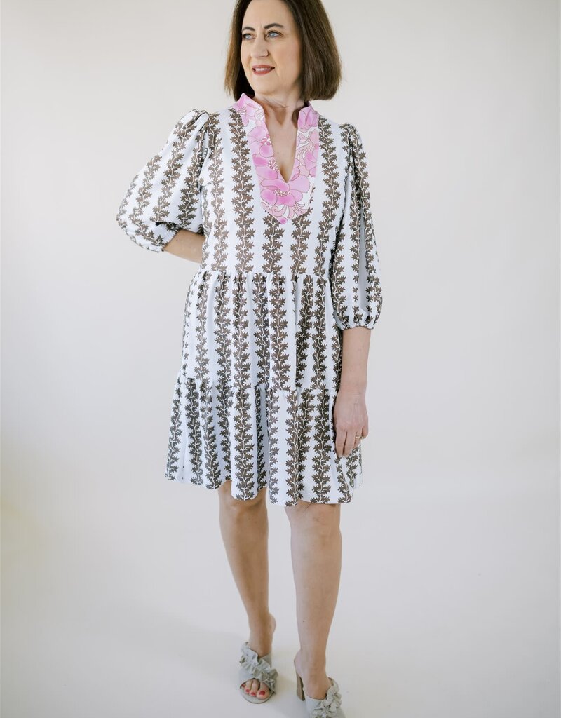 Smith & Quinn Tory Dress Coconut Vine