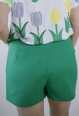 Kelly Green Welt Pocket Skort