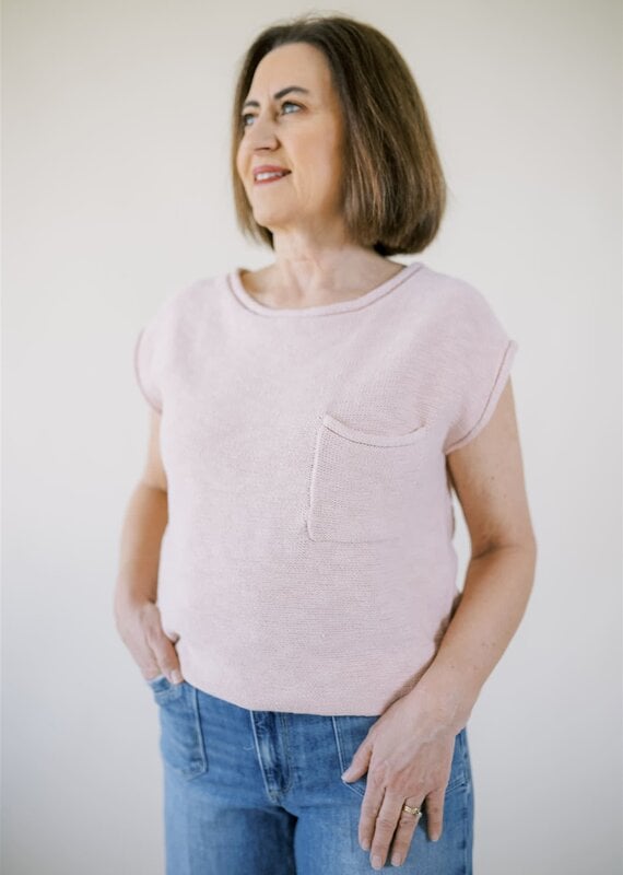 Sanctuary Easy Sweater Tee Earth Pink