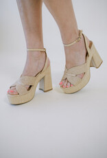 DV Waylon Platform Sandal Natural