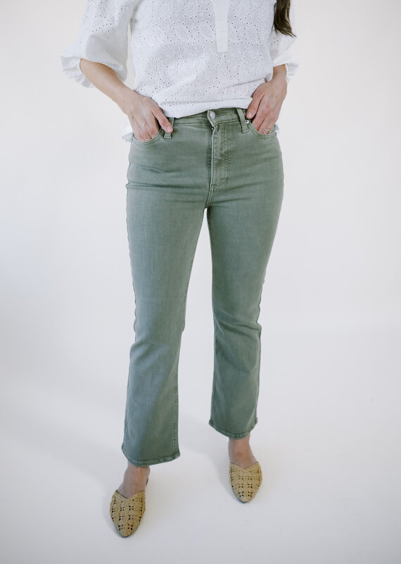 Pistola Lennon Crop Boot Green Willow
