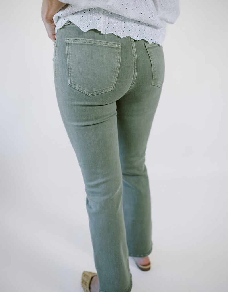 Pistola Lennon Crop Boot Green Willow