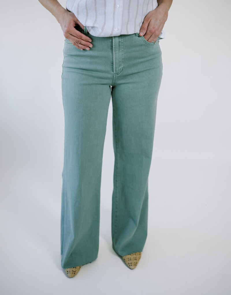 Dear John Fiona Wide Leg Iceberg Green