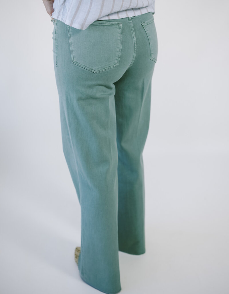 Dear John Fiona Wide Leg Iceberg Green