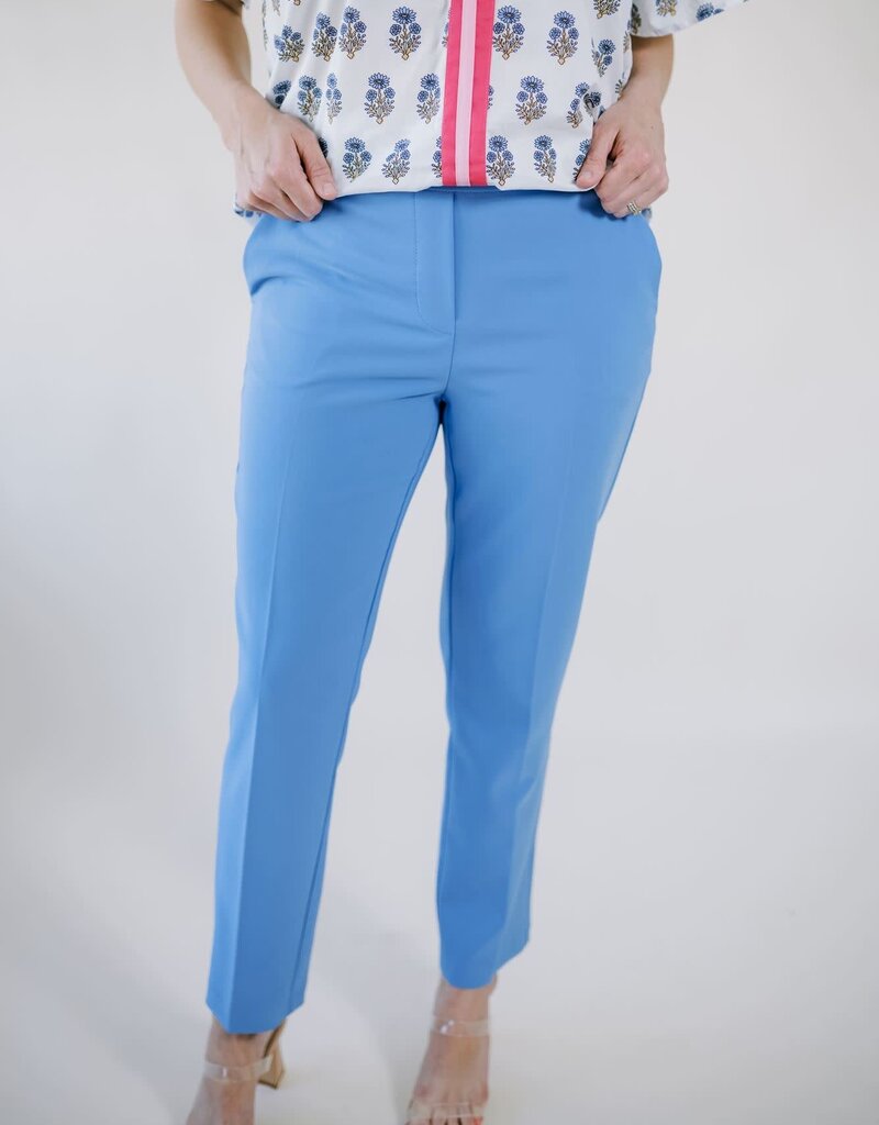 Amalfi Straight Leg Ankle Pant Ocean