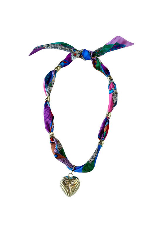 Miami Nights Scarf Necklace