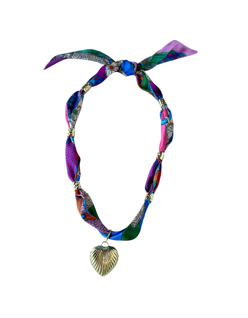 Miami Nights Scarf Necklace
